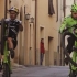 萨甘和Marco Fontana一起骑山地自行车