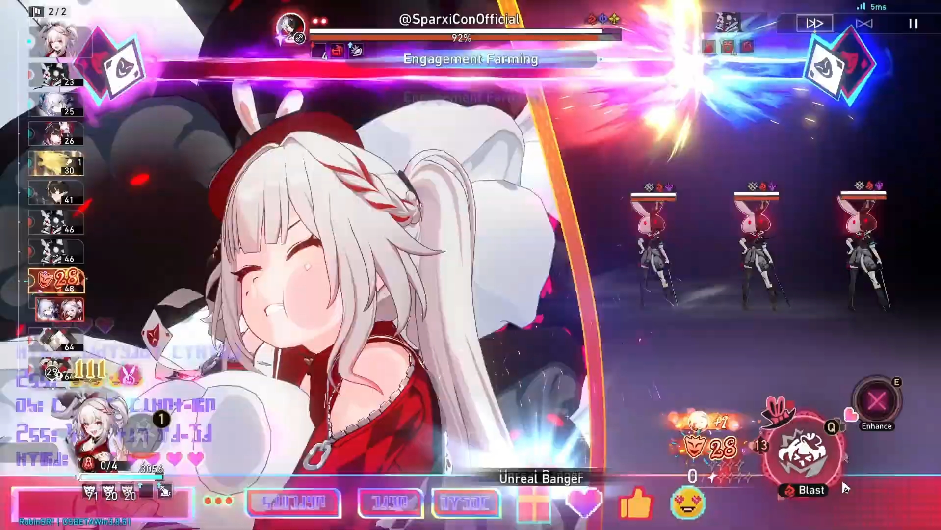 01火花爻光VS4.0新boss邪恶火花实机伤害测试