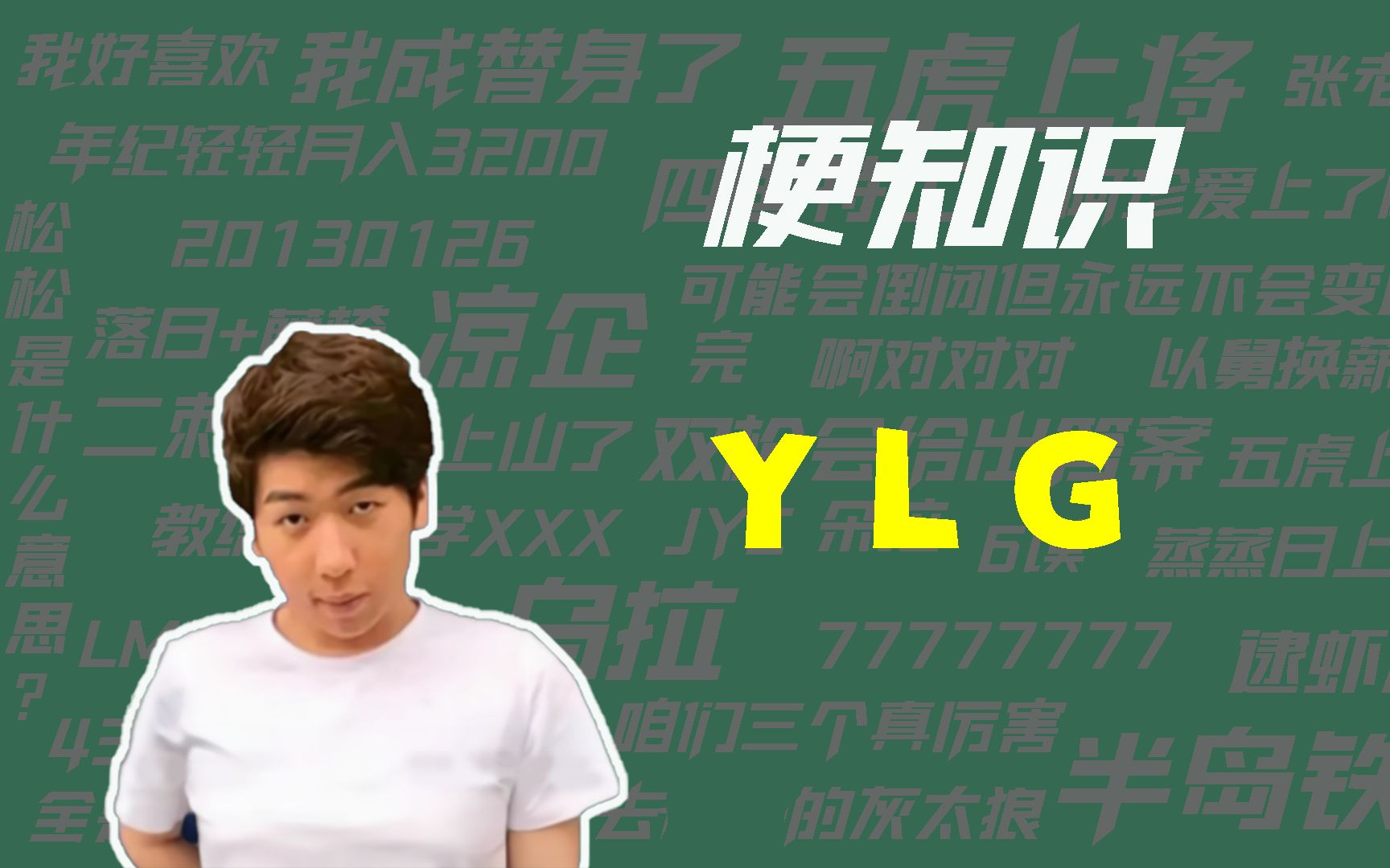 【梗知识】YLG是什么意思?