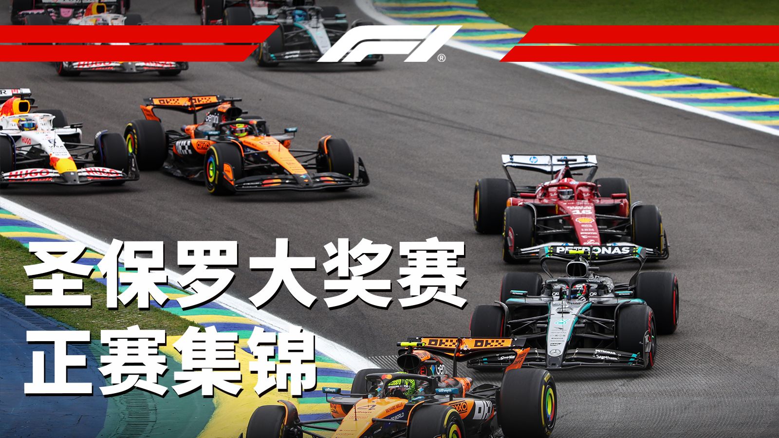诺里斯称霸、法拉利双退、维斯塔潘再现大师级表现【2025 F1圣保罗大奖赛正赛集锦】