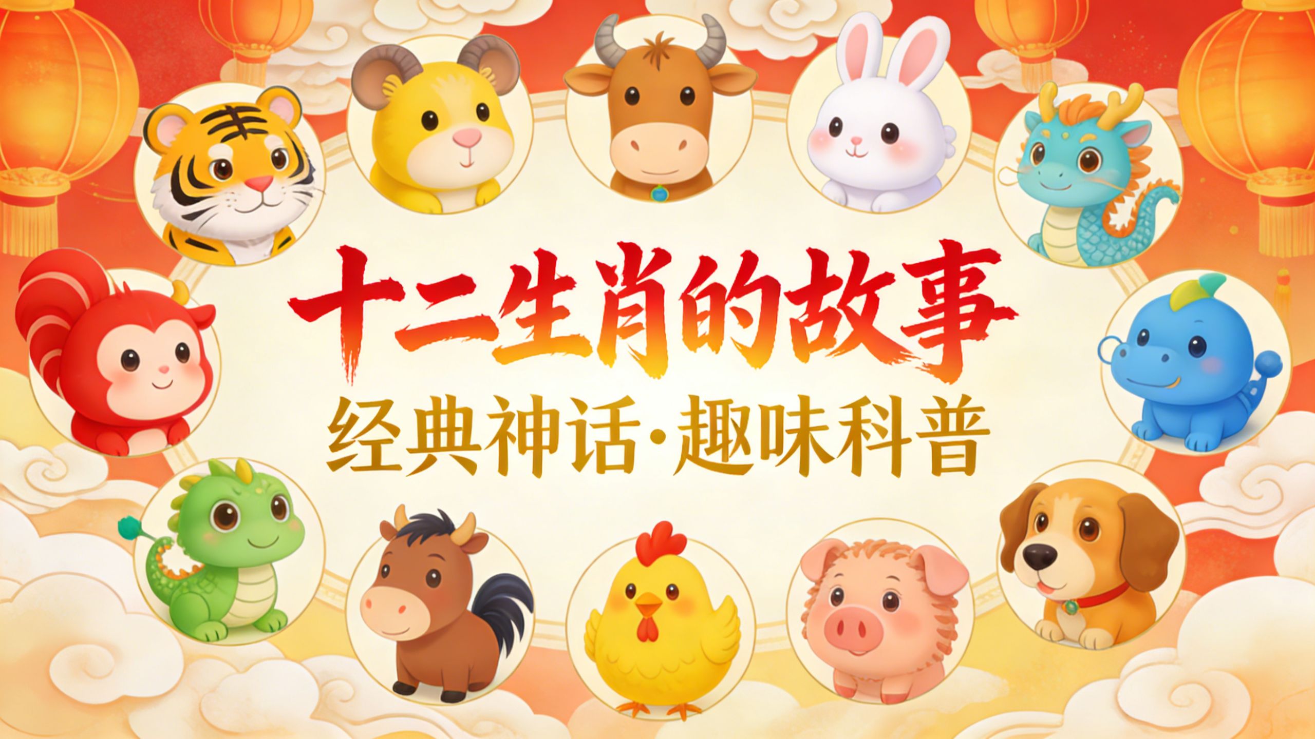 十二生肖的故事：带孩子走进中国传统文化与民俗