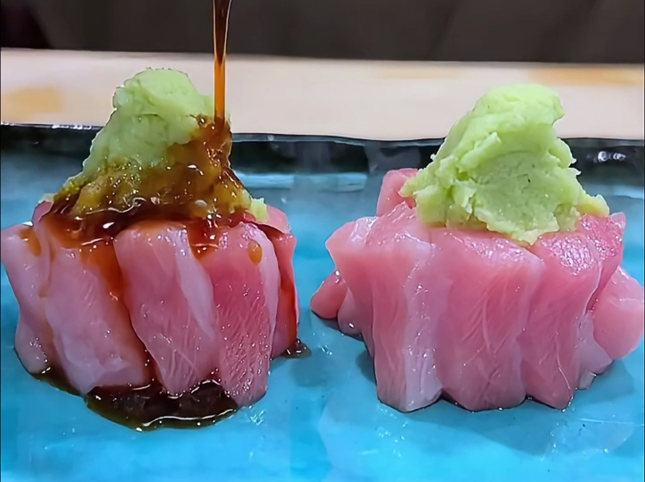 寿司新体验：金枪鱼芥末寿司的独特风味