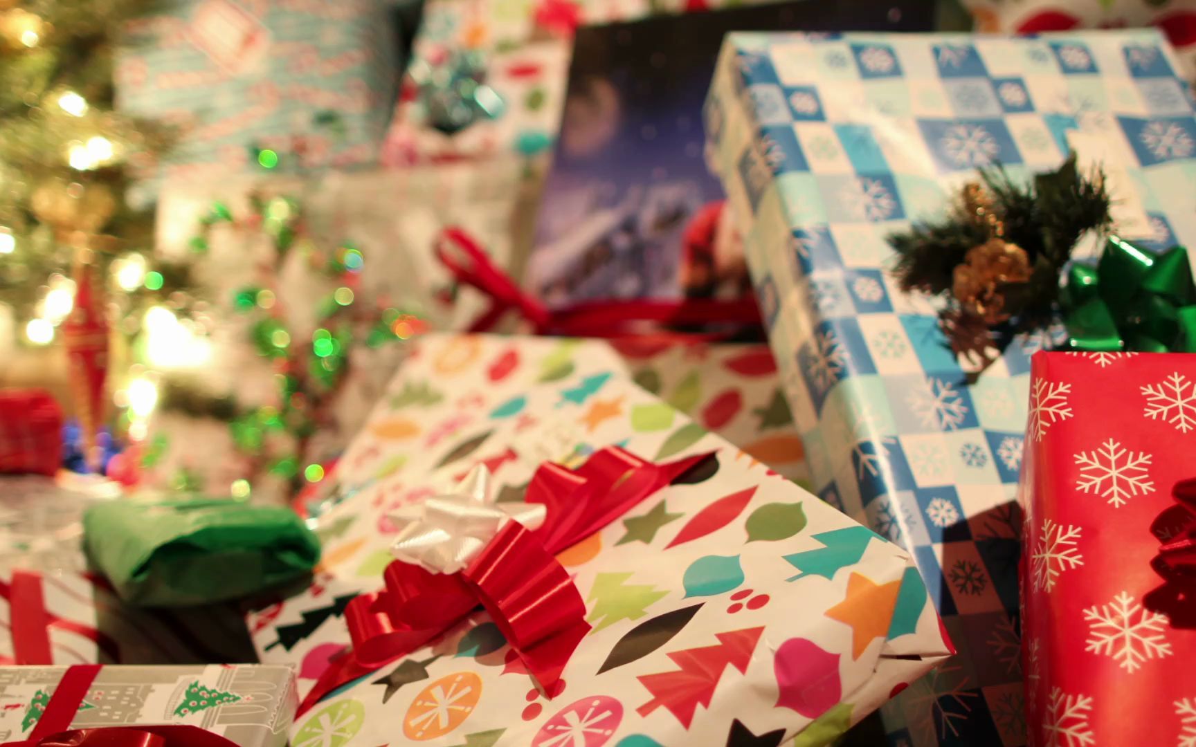 【空镜头】圣诞节节假日礼物素材分享