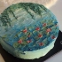 【Beautiful Cake】在奶油蛋糕上画一幅莫奈的睡莲‖Claude Monet Waterlilies Cake