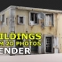 blender 房子照片，秒变模型的映射建模法又来了，一次比一次详细