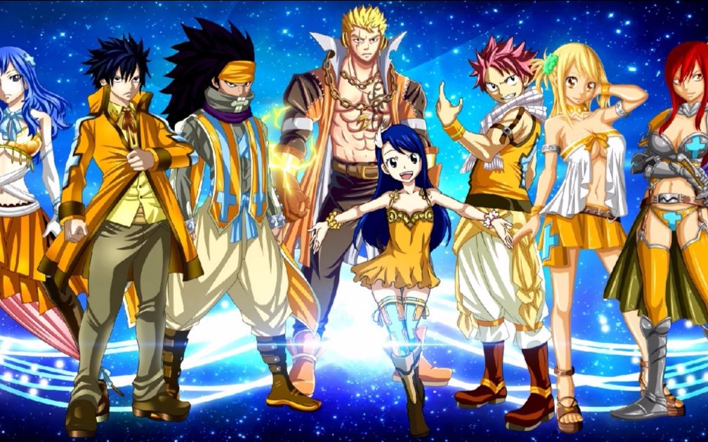 Fairy tale anime wallpaper