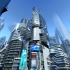 Futuristic fancy mega city 未来城市