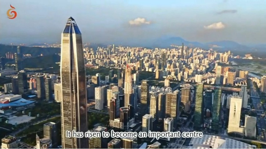 新译林八下u1past and present the rise of Shenzhen课文视频