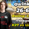 qw1nk1 (26-6) Rating: 2.71 K27 对阵 WW (荒漠迷城) | WINLINE MPKBK CIS LAN Season 5_游戏热门视频