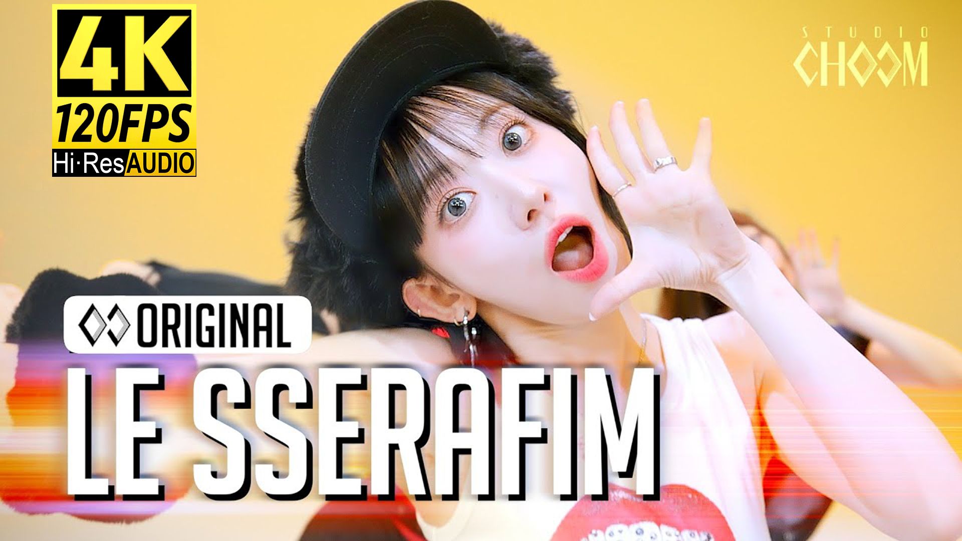 LE SSERAFIM《SPAGHETTI》STUDIO CHOOM [4K120帧Hi-Res/CC中字/舞蹈版]