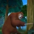 保卫森林的熊大熊二终究拿起了斧头