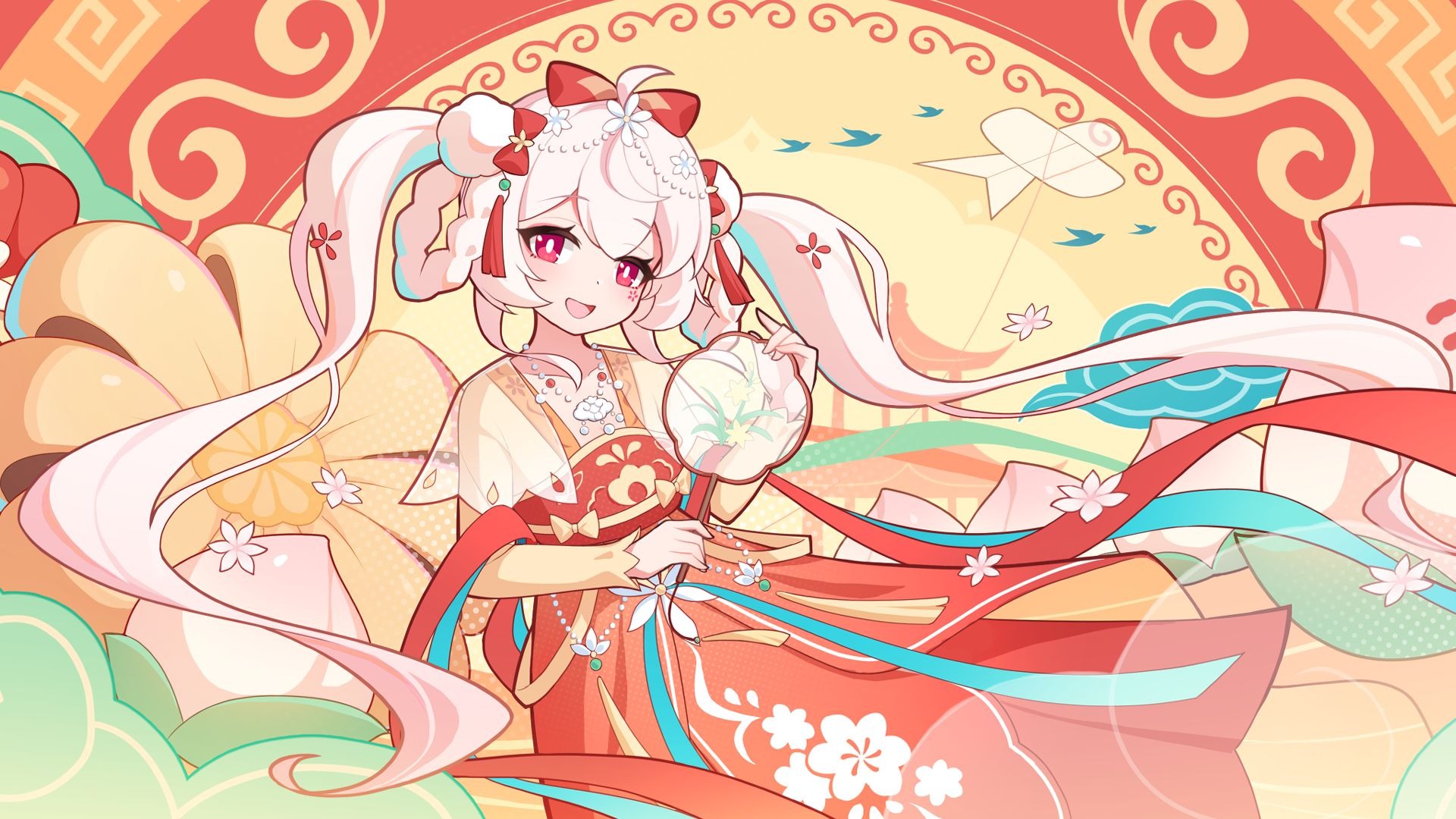 【盲盒派对】 千叶「春鸢翩跹」服饰动态展示