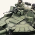 【静态模型】T-80BVM 1/35 无制作流程