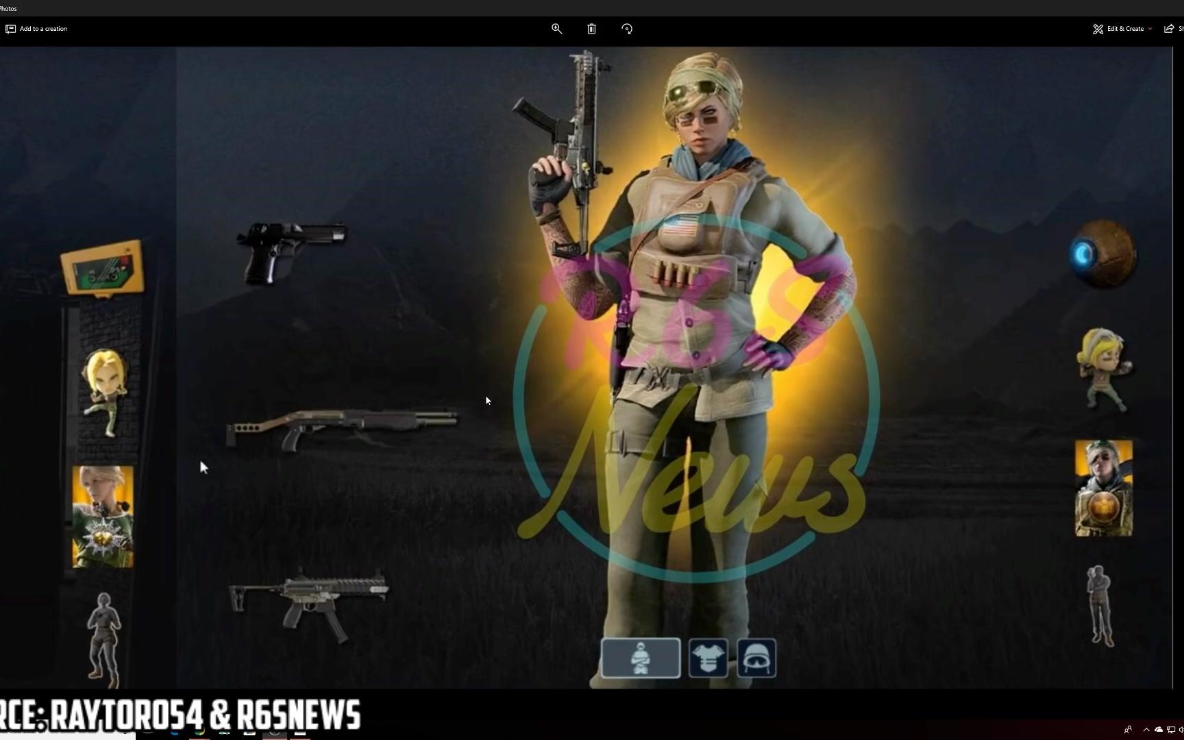 rainbow six siege valkyrie elite iq elite -彩虹六号iq和女武神