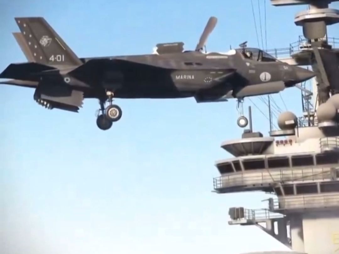 There's something about the F35's vertical takeoff and landing.