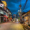 7月雨后日落漫步游韩国首尔城东区 从往十里到东大门设计广场 拍摄日期