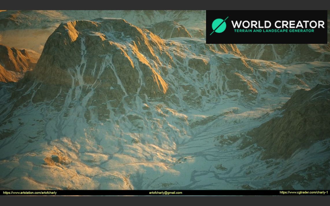 worldcreator2制作山体