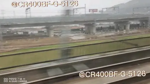 G141限速通过徐州东，G7295待避