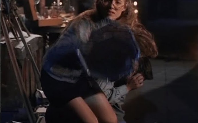 The stocking scene from The Witch House.