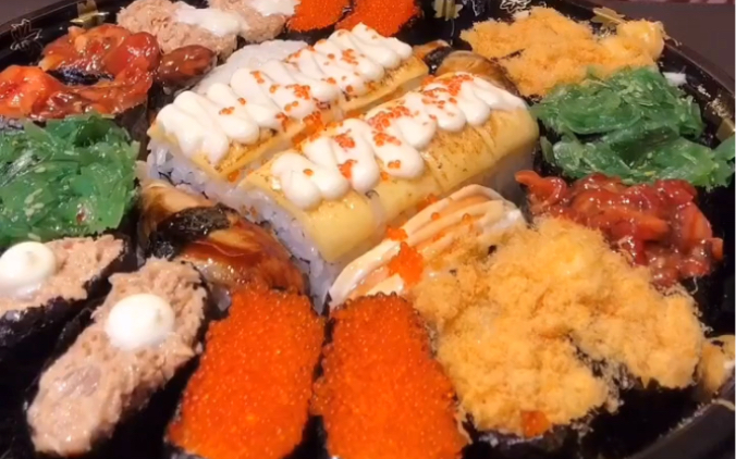 多人版寿司吃播合集