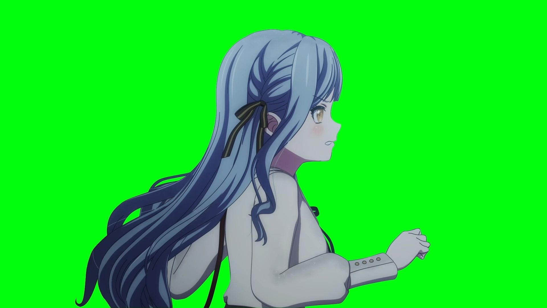 BanG Dream！祥子奔跑 绿幕素材+使用例（附下载链接