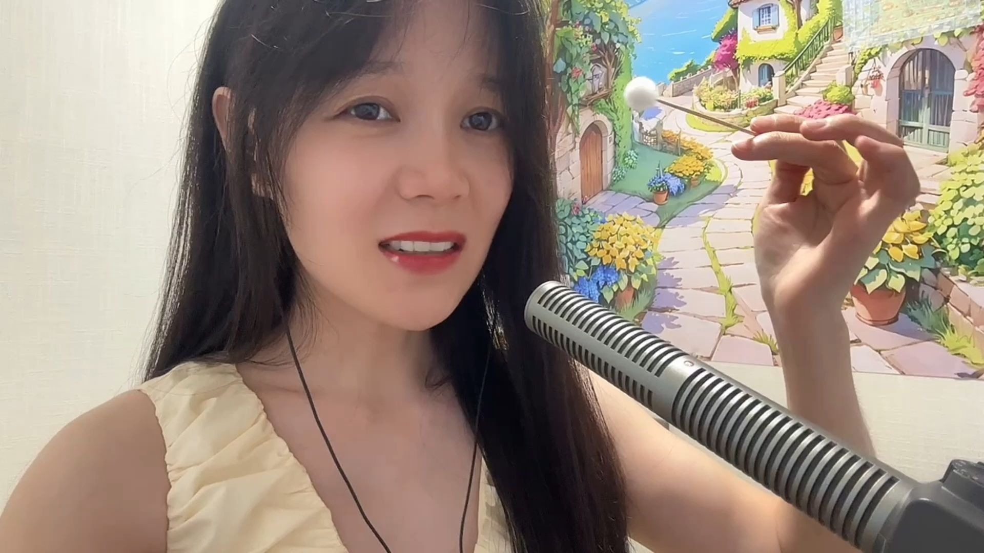 新麦克风8分钟助眠-声控助眠一菲-声控助眠一菲-哔哩哔哩视频