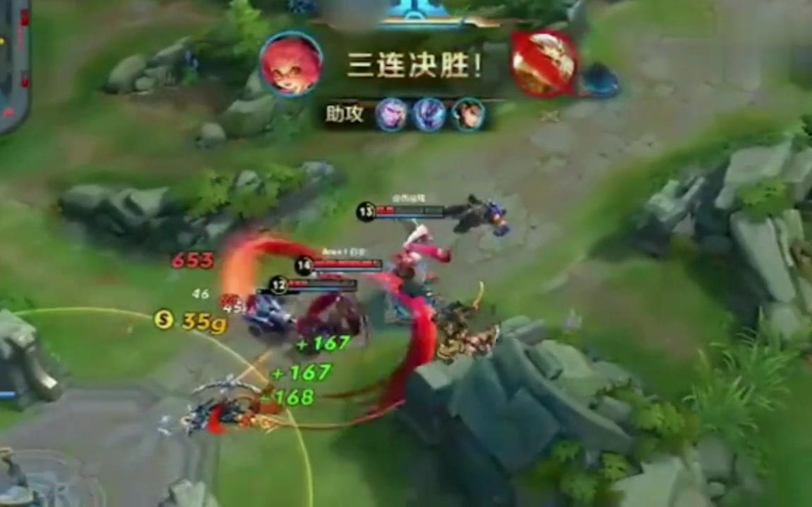 【荣耀神操作】:鬼灵精怪安琪拉 致命火焰创五杀