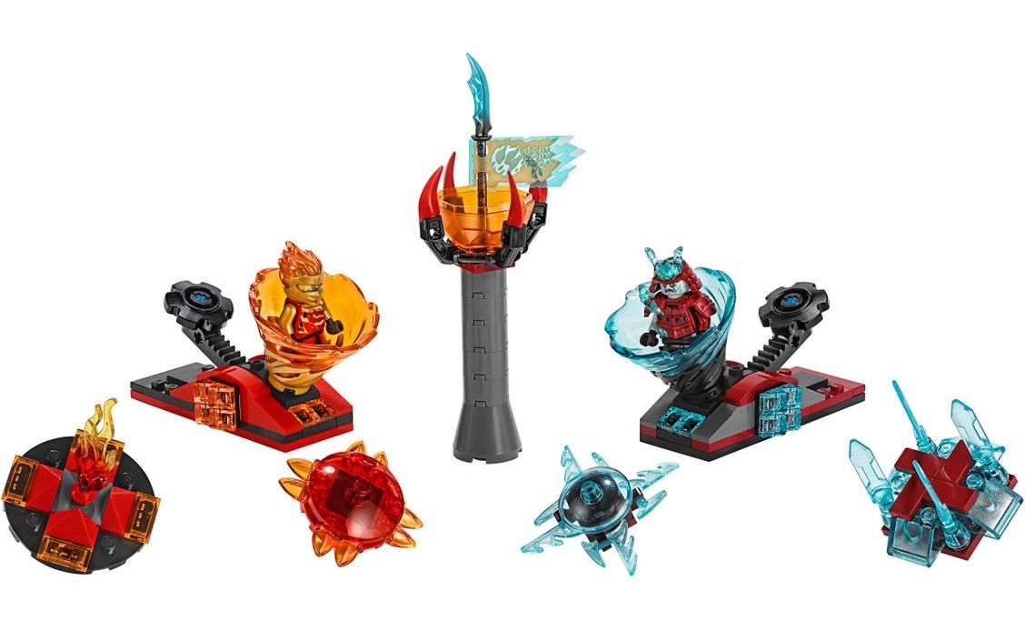 乐高lego70684幻影忍者幻影旋转术攻袭之凯vs武士拼搭搬砖视频