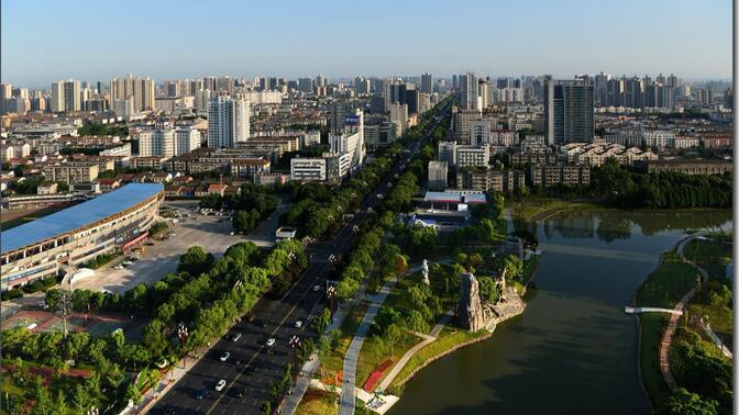 地图里看区域发展，湖南省常德市城市建设进程