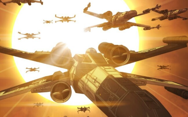 [星球大战/高燃/剪辑] X-翼战机燃向混剪 心目中永远的超强战斗机