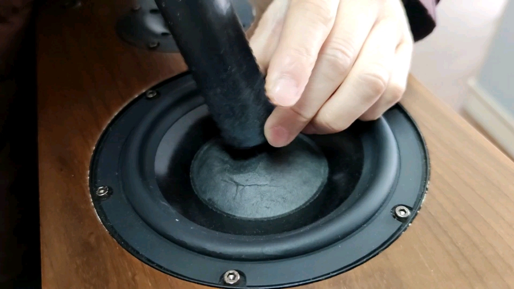 音箱喇叭防尘帽凹陷修复小技巧