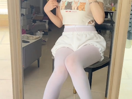 Who can resist a sweet girl in white socks?