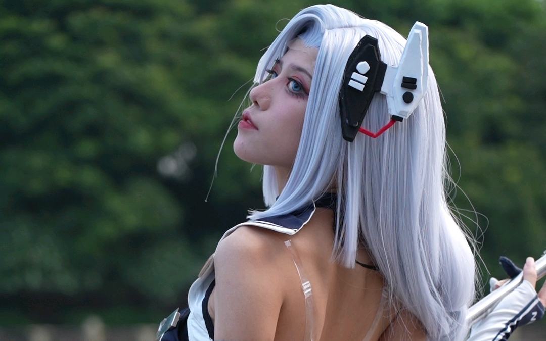 [Racing Suit Shenhe COS] - Beauty makes you stay and dream of meeting again.