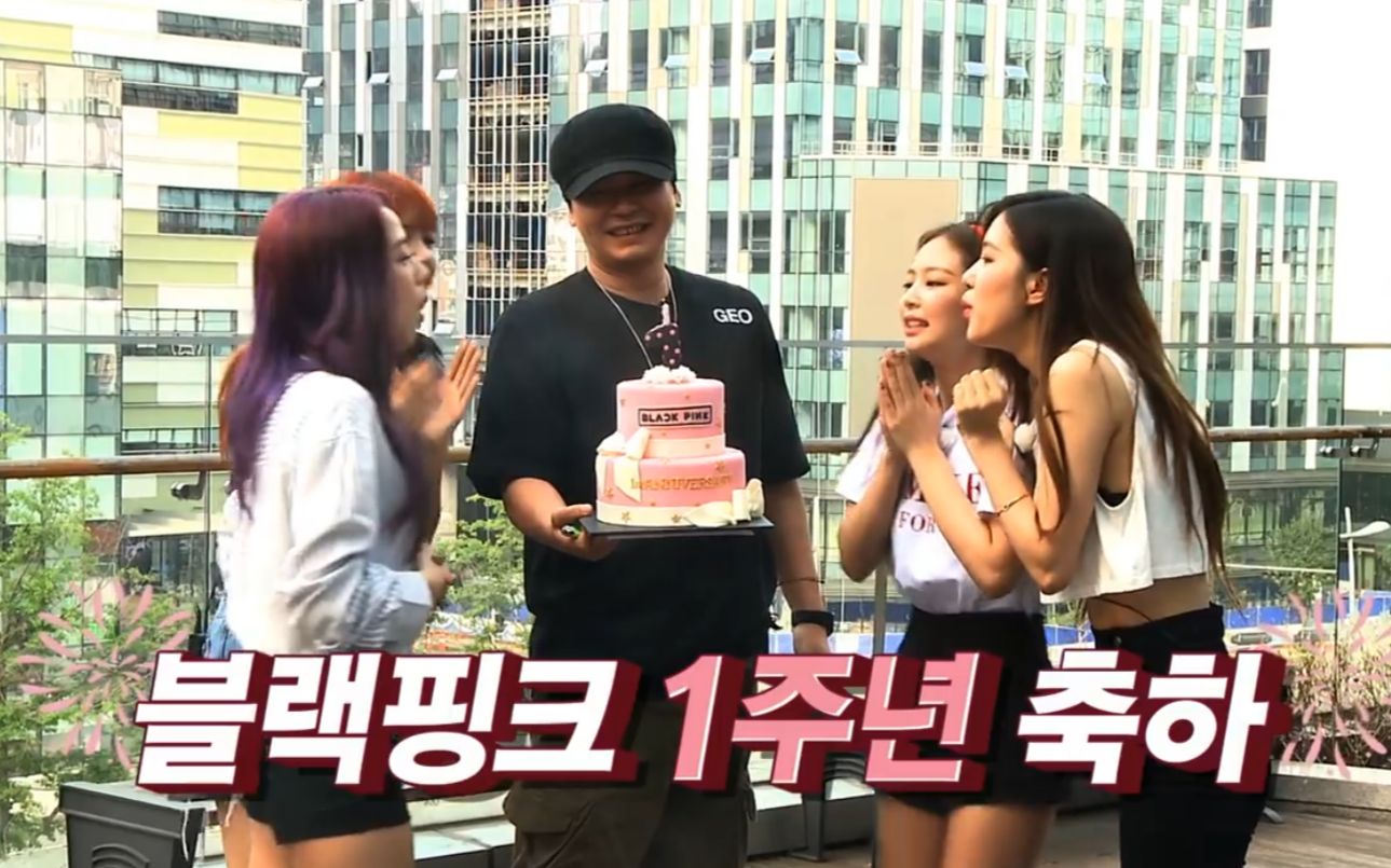 【blackpink tv 预告01】杨社长献上蛋糕祝福