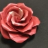 【折纸教程】颜值不输老罗25瓣，折法简单堪比川崎。超好看的四瓣组合内卷玫瑰花，快来学！