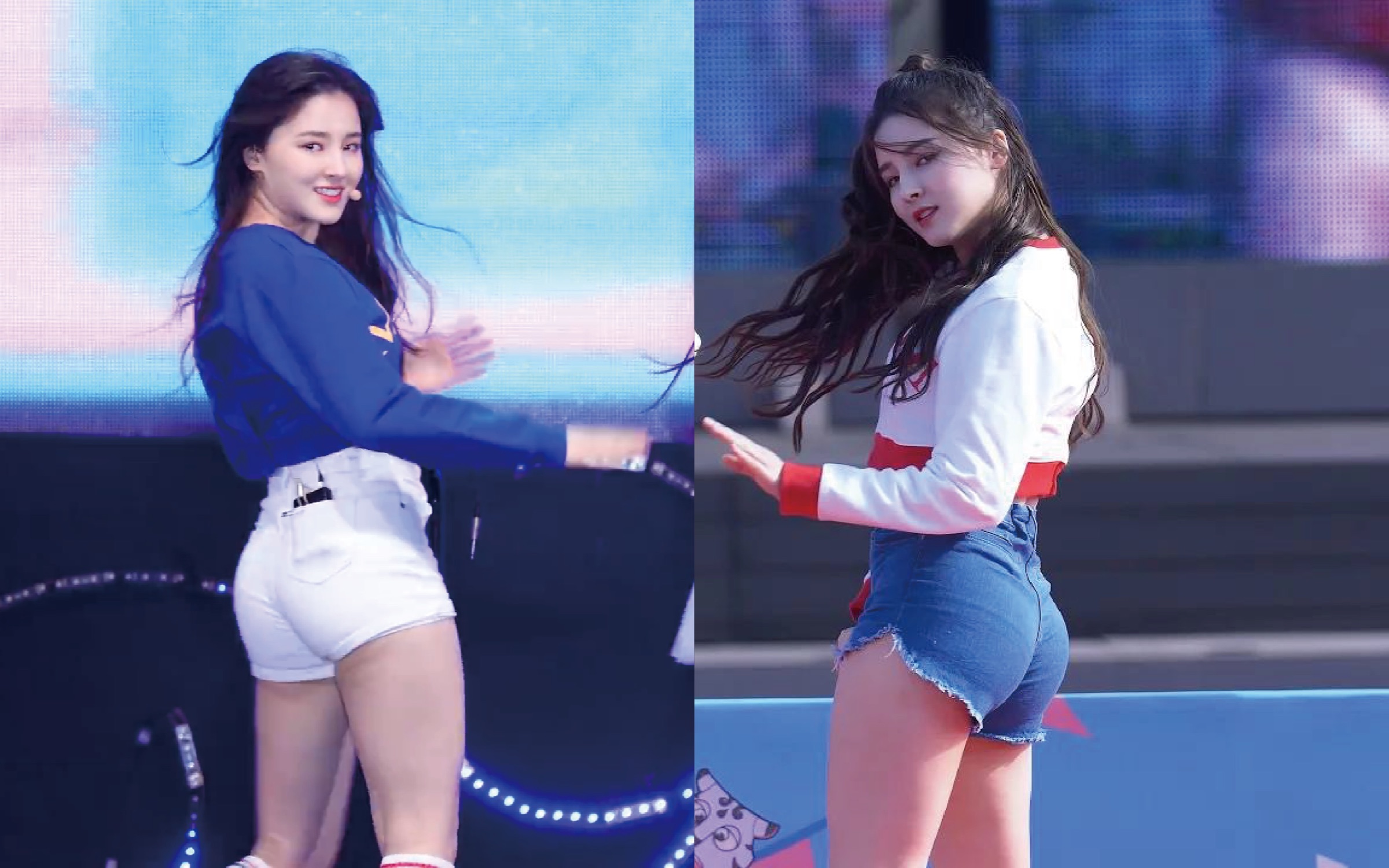 Nancy！只有Nancy才能将短裤穿成“热裤”！MOMOLTAND—BBOOM：Nancy（李承利） 直拍