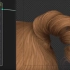 几何节点 - 毛发预设 Curl Hair Curves - blender