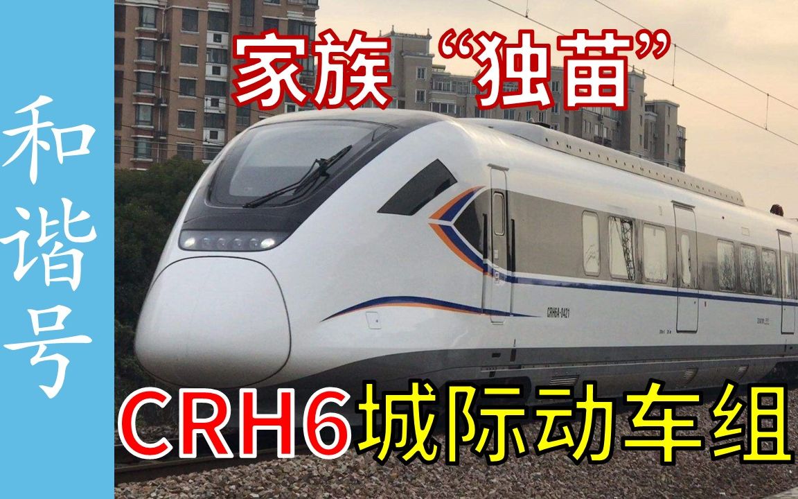 该如何说：【高铁科普】短距离大运能的CRH6型城际动车组[首次更代]的第1张示图