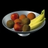 3D风扇三维动画3D动画全息投影仪LED屏专用食物素材——水果