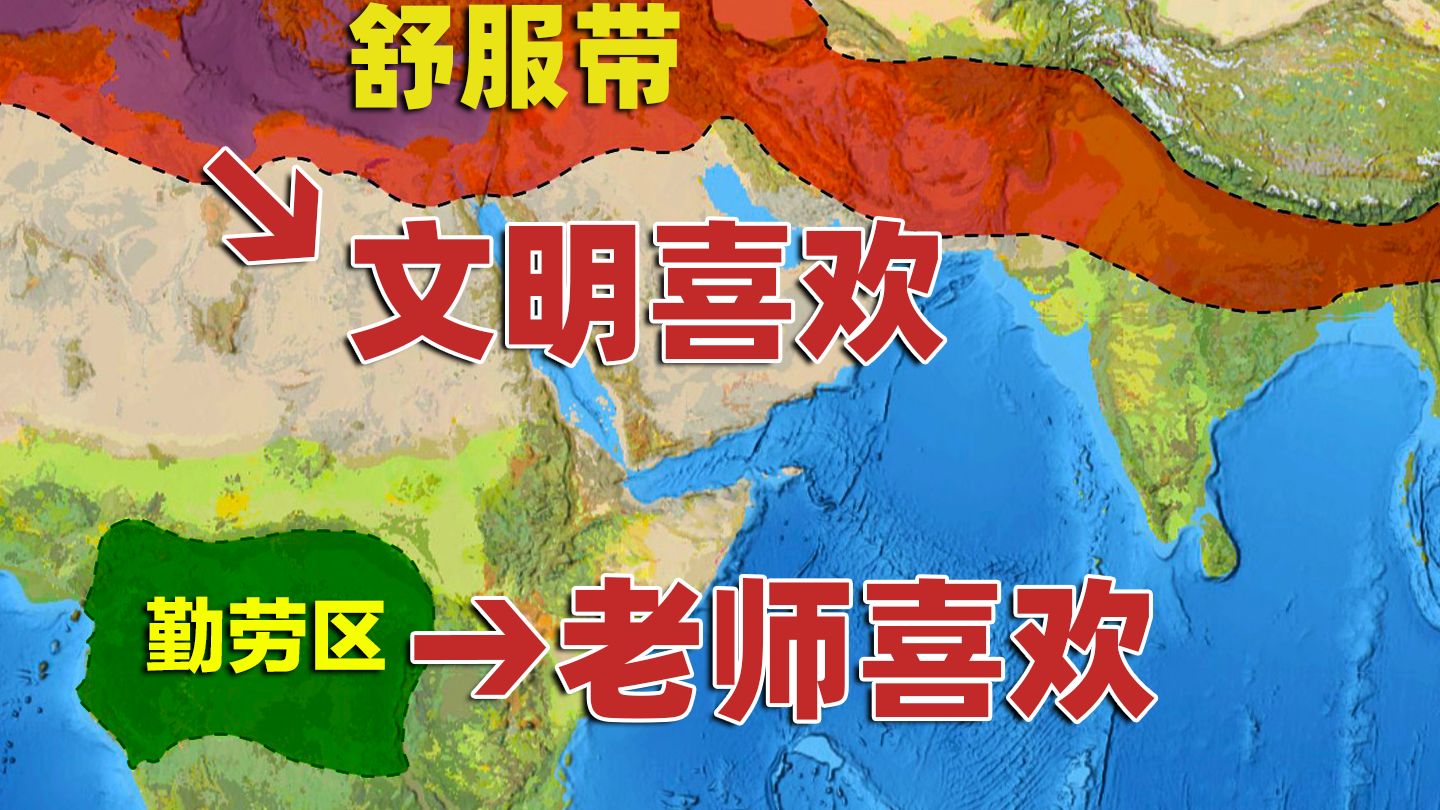 从地理的角度分析，为什么强大的文明是闲出来的