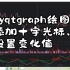 pyqtgraph绘图——添加十字光标、设置变化值