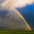 暴雨过后的双彩虹、乳状云与渐变火烧云【4K风暴摄影】