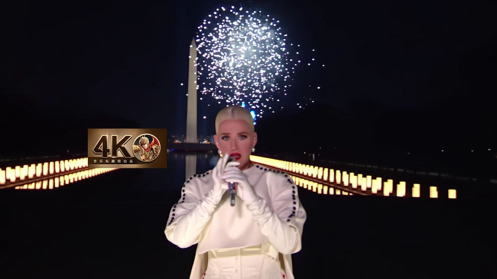 【4K60FPS】水果姐Katy Perry《Firework》最壮观现场！烟花太美了！