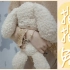 【钩针编织】毛绒抱抱兔珊瑚绒毛线小兔子玩偶抱枕娃娃（上） 超软超可爱的毛线钩针编织视频新手教程