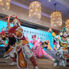 潮阳英歌，舞动迪拜！4月11日，中国（汕头）-阿联酋（迪拜）经贸文旅交流会，潮阳区文光桃园英歌队现场表演，潮阳英歌震撼亮相中东