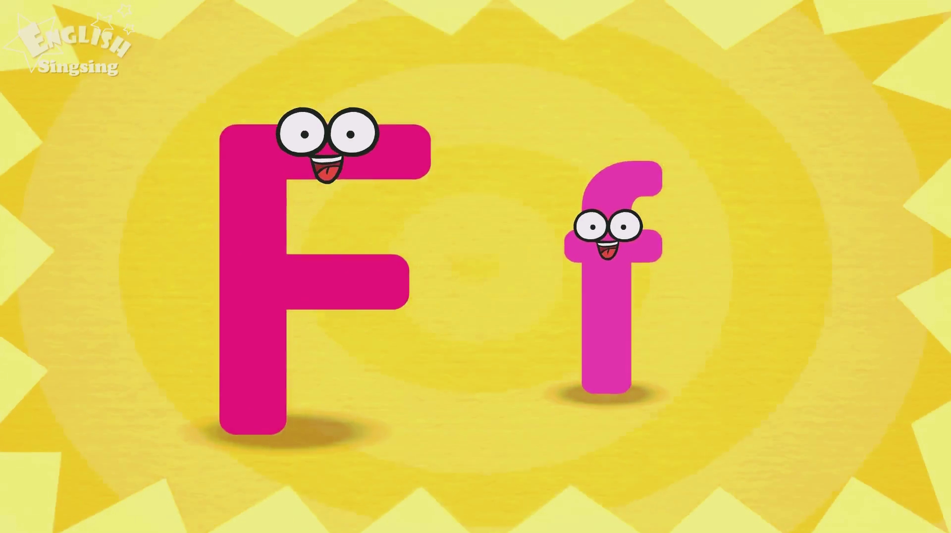 第11集 | 小朋友，今天学习英语字母"F"