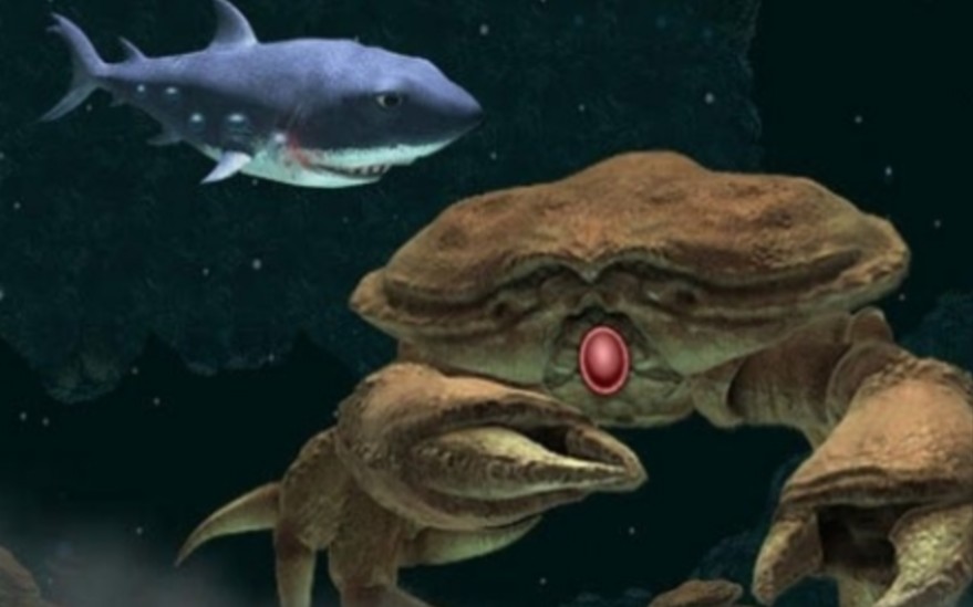 初代饥饿鲨vs巨型螃蟹