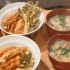 日本料理 - 星鳗、独活天妇罗盖饭