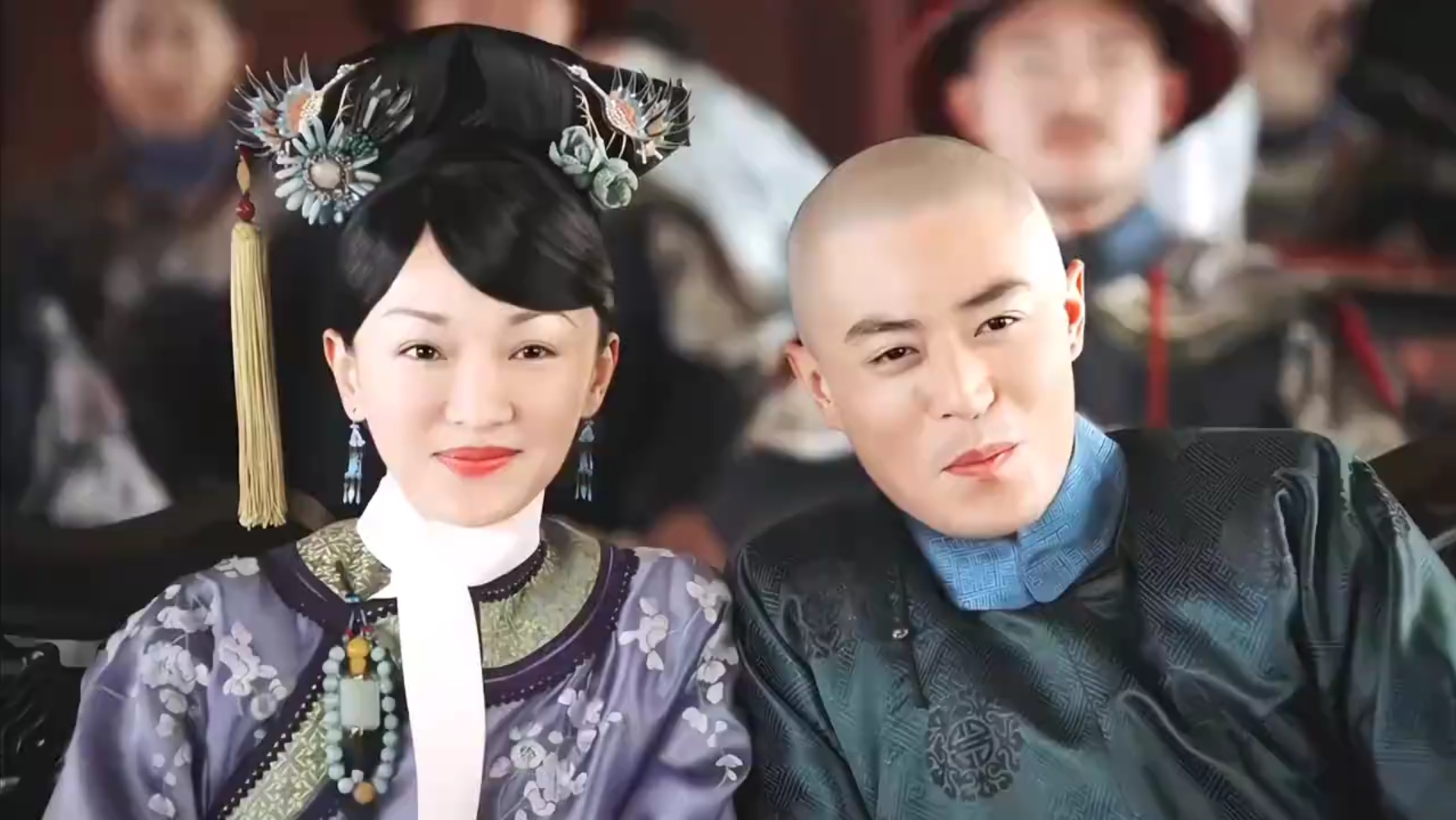 如懿传#此时的弘历和如懿,大概就是当初的四大爷和纯元的样子吧!