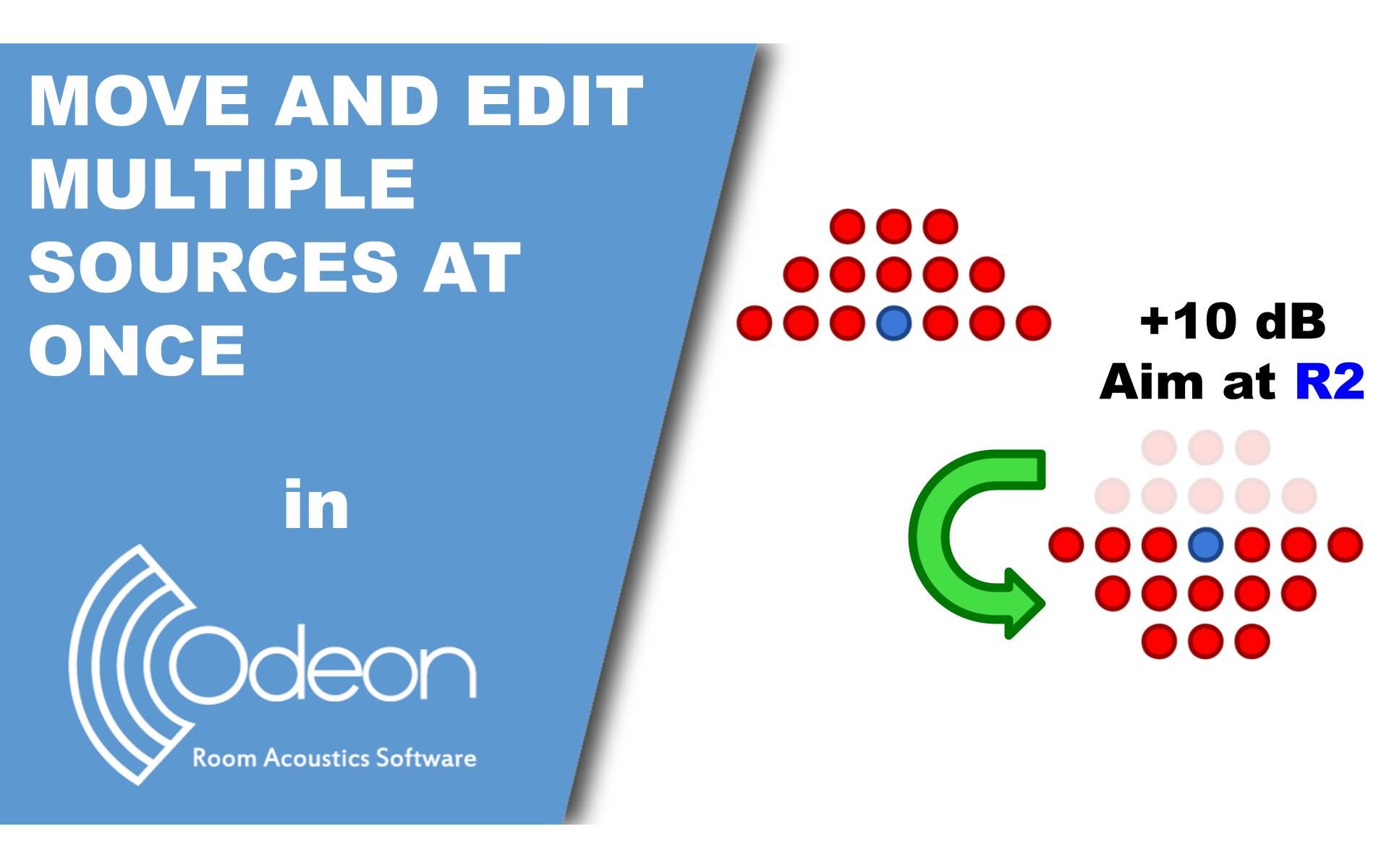 Source Group Editor in ODEON Room Acoustics Software_哔哩哔哩_bilibili